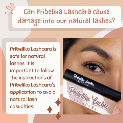 Pribelika Lashcara, Sealer & Remover (Adhesive Lashes Mascara)